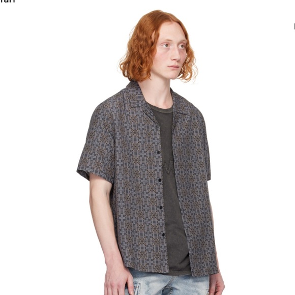 Ksubi Navy Plus Resort Shirt - Picture 2 of 4